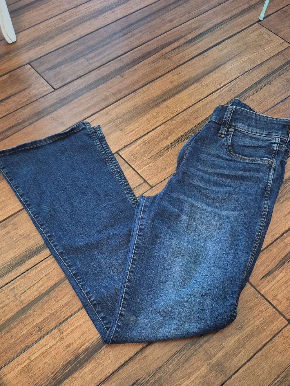 KUT FROM THE KLOTH Natalie High-Rise Fab Ab Bootcut Women's Blue Denim Jeans